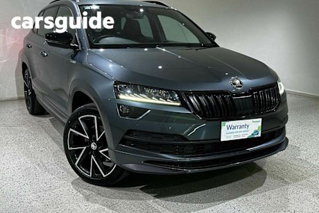 Grey 2020 Skoda Karoq Wagon 140TSI Sportline (4X4)