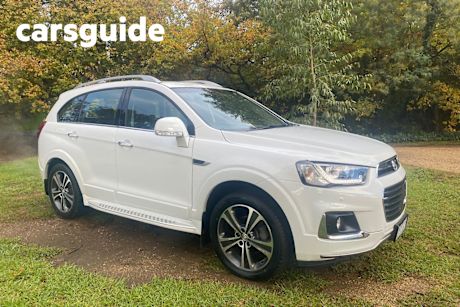 White 2016 Holden Captiva Wagon 7 LTZ (awd)