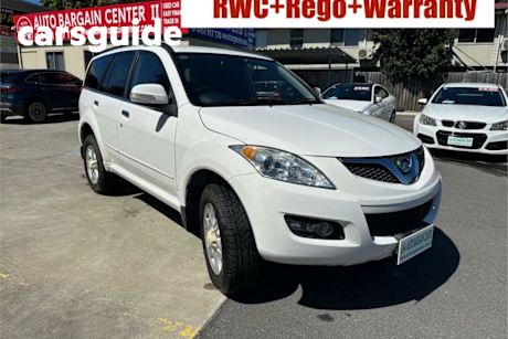 White 2012 Great Wall X200 Wagon (4X4)