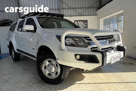 White 2018 Holden Colorado Crew Cab Pickup LS (4X4)