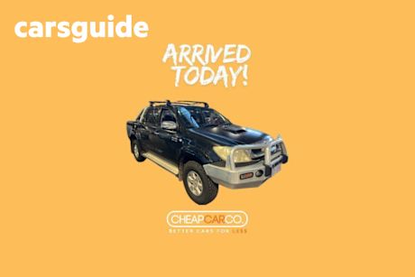 Black 2009 Toyota Hilux Dual Cab Pick-up SR5 (4X4)