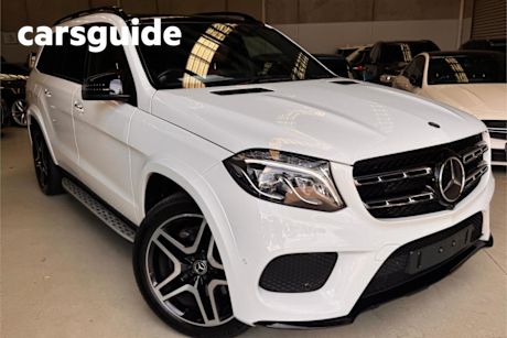 White 2017 Mercedes-Benz GLS350 Wagon D 4Matic
