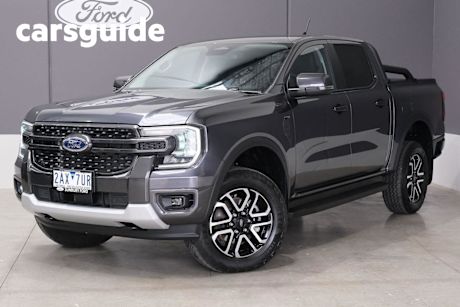 Grey 2024 Ford Ranger Double Cab Pick Up Sport 2.0 (4X4)