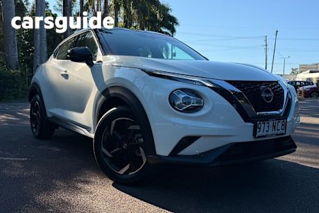 White 2023 Nissan Juke Hatchback ST+