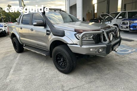 Silver 2016 Ford Ranger Dual Cab Pick-up Wildtrak 3.2 (4X4)