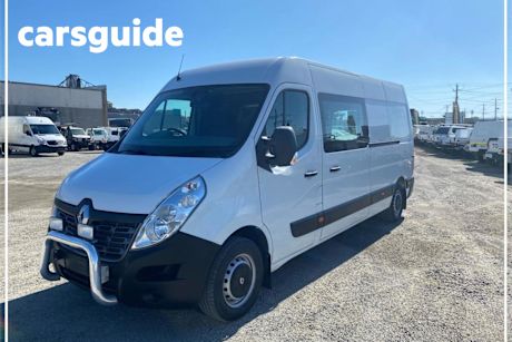 White 2018 Renault Master Commercial Mid Roof LWB AMT
