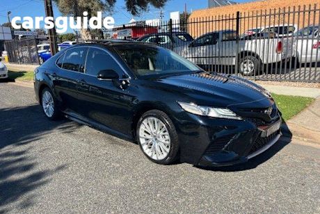 Black 2018 Toyota Camry Sedan Ascent Sport