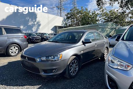 Grey 2011 Mitsubishi Lancer Sedan SX