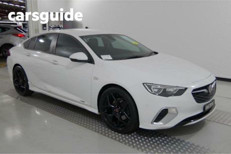White 2018 Holden Commodore Liftback RS