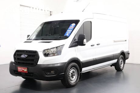 White 2020 Ford Transit Commercial 350L (Mid Roof)
