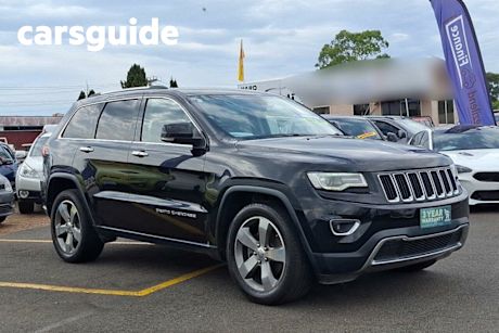 Black 2014 Jeep Grand Cherokee Wagon Limited (4X4)