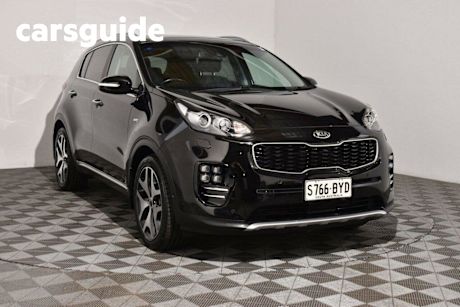 Black 2015 Kia Sportage Wagon Platinum AWD
