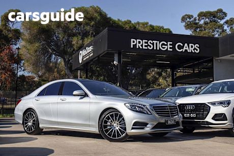 Silver 2014 Mercedes-Benz S400 Sedan L