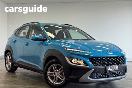 Blue 2022 Hyundai Kona Wagon (FWD)