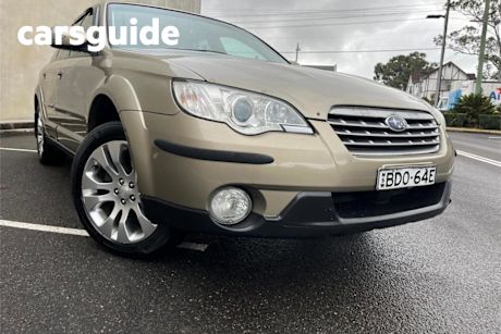 Gold 2007 Subaru Outback Wagon 3.0R Premium