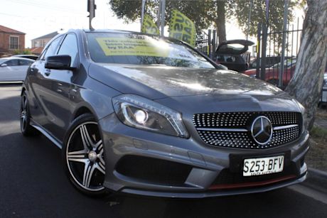 Grey 2014 Mercedes-Benz A250 Hatchback Sport