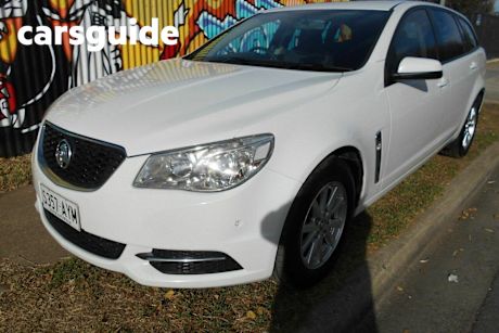 White 2013 Holden Commodore Sportswagon Evoke