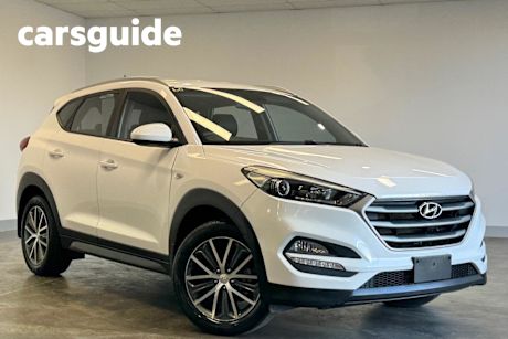 White 2016 Hyundai Tucson Wagon Active X (fwd)