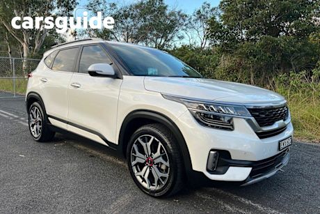 White 2022 Kia Seltos Wagon GT Line (fwd) Limited Edition