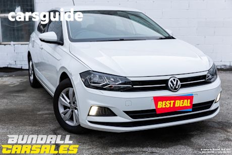 White 2018 Volkswagen Polo Hatchback 85TSI Comfortline