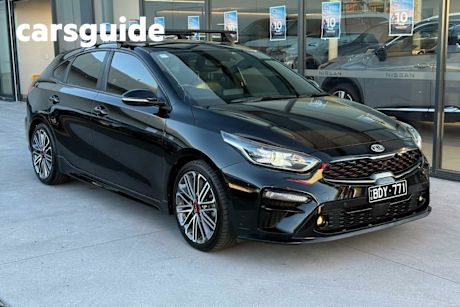 Black 2019 Kia Cerato Hatchback GT (turbo)