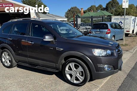 Grey 2013 Holden Captiva Wagon 7 LX (4X4)