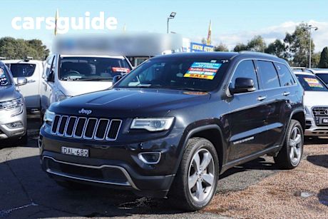Black 2015 Jeep Grand Cherokee Wagon Limited (4X4)
