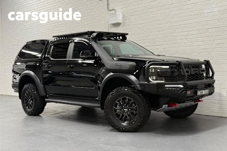 Black 2025 Ford Ranger Double Cab Pick Up Raptor 3.0 (4X4)