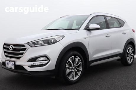 Silver 2018 Hyundai Tucson Wagon Active X (fwd)