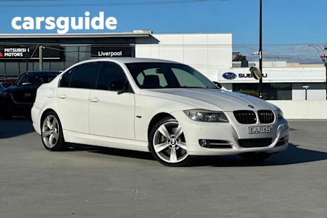 White 2009 BMW 335I Sedan