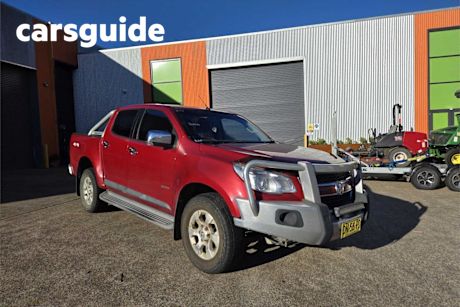 Red 2014 Holden Colorado Crew Cab Pickup LTZ (4X4)
