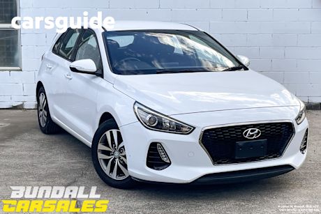 White 2018 Hyundai I30 Hatchback Active