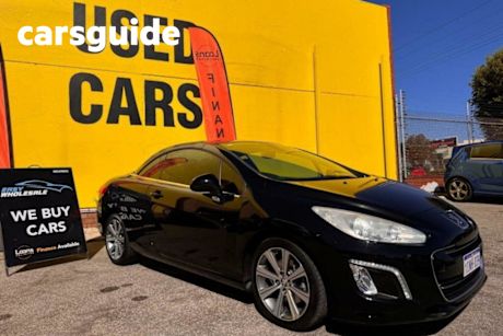 Black 2013 Peugeot 308 Convertible CC ALLURE TURBO 11 UPGRADE