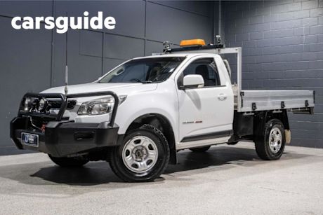 White 2015 Holden Colorado Cab Chassis LS (4X4)