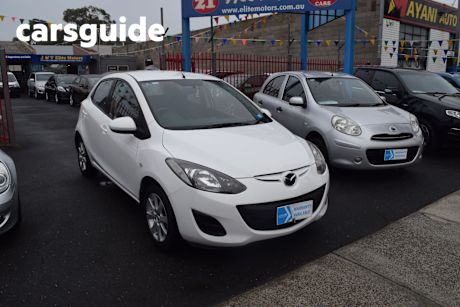 White 2013 Mazda 2 Hatchback NEO Sport