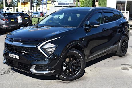 Black 2022 Kia Sportage Wagon SX (fwd)