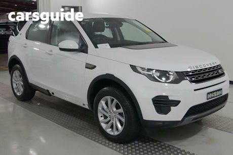 White 2018 Land Rover Discovery Sport Wagon TD4 (110KW) SE 7 Seat