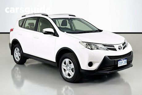 White 2013 Toyota RAV4 Wagon GX (4X4)