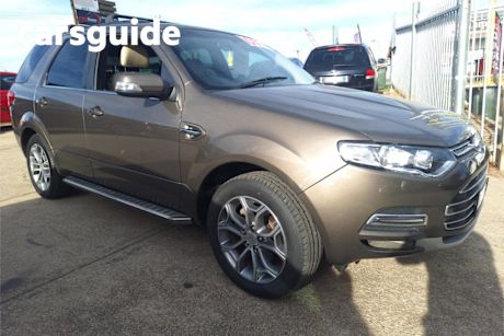 Brown 2012 Ford Territory Wagon Titanium (rwd)