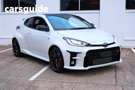 White 2021 Toyota GR Yaris Hatchback Rallye