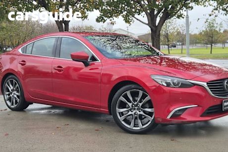 Red 2017 Mazda 6 Sedan Atenza