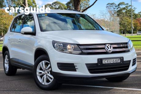 White 2014 Volkswagen Tiguan Wagon 118 TSI (4X2)