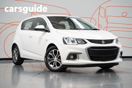 White 2017 Holden Barina Hatchback LS
