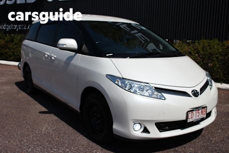 White 2014 Toyota Tarago Wagon GLI