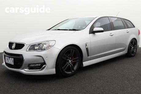 Silver 2017 Holden Commodore Sportswagon SV6