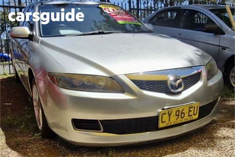 Silver 2006 Mazda 6 Hatchback Classic