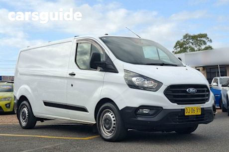 White 2019 Ford Transit Commercial 350L (Mid Roof)