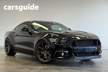 Black 2016 Ford Mustang Coupe Fastback GT 5.0 V8