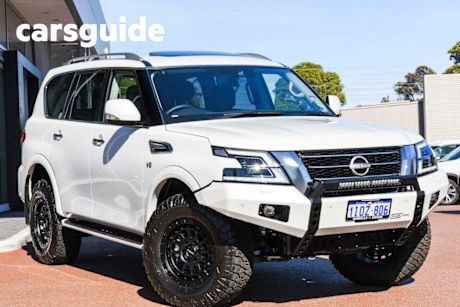 White 2024 Nissan Patrol Wagon TI-L (4X4)