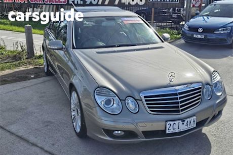 Silver 2008 Mercedes-Benz E280 Sedan CDI Sports Edition